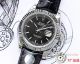 F Factory Clone Rolex Datejust II 41mm Watch Black Dial Black Leather Strap (2)_th.jpg